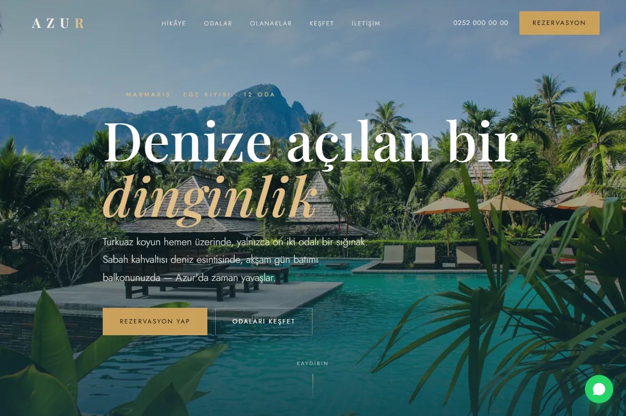 Azur teması