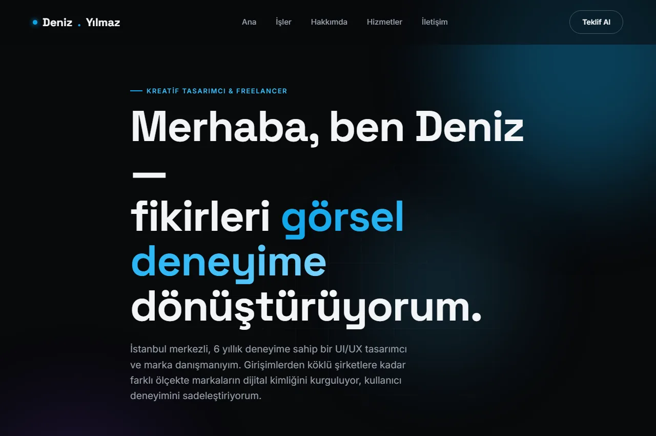 Kreatif Folyo teması